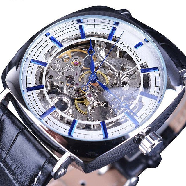 Men's Fashion Skeleton Automatic Mechanical Watch (Water Resistance) - Image 7