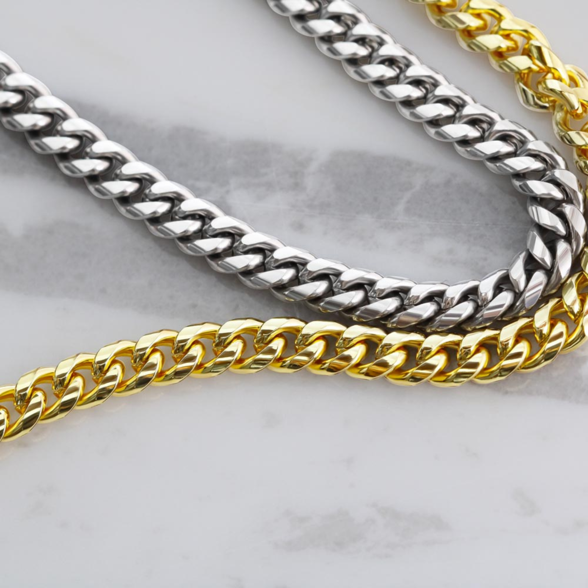 Personalized To My Boyfriend Cuban Link Chain 5mm Necklace - Merry Christmas #e192 - Image 2