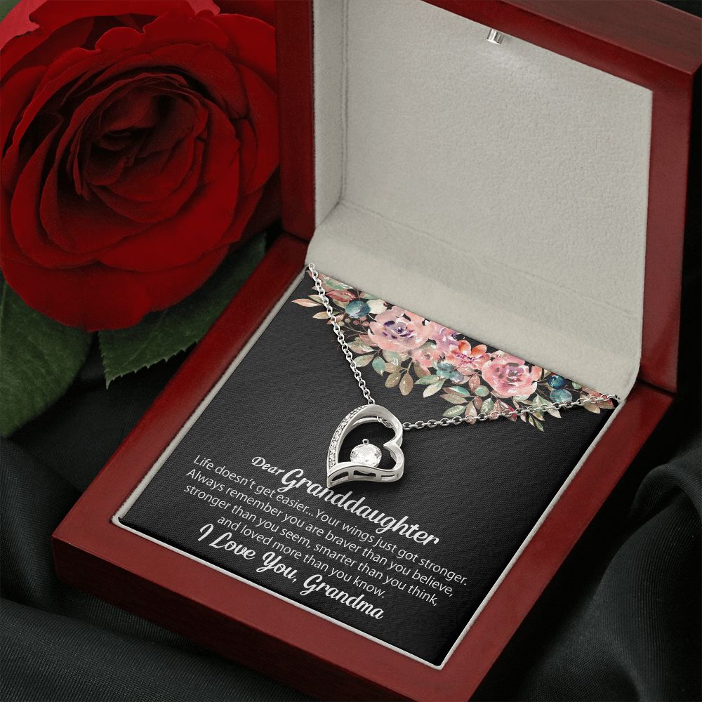 Personalized To My Granddaughter Necklace Gift From Grandma - Forever Love #e102 - Image 11