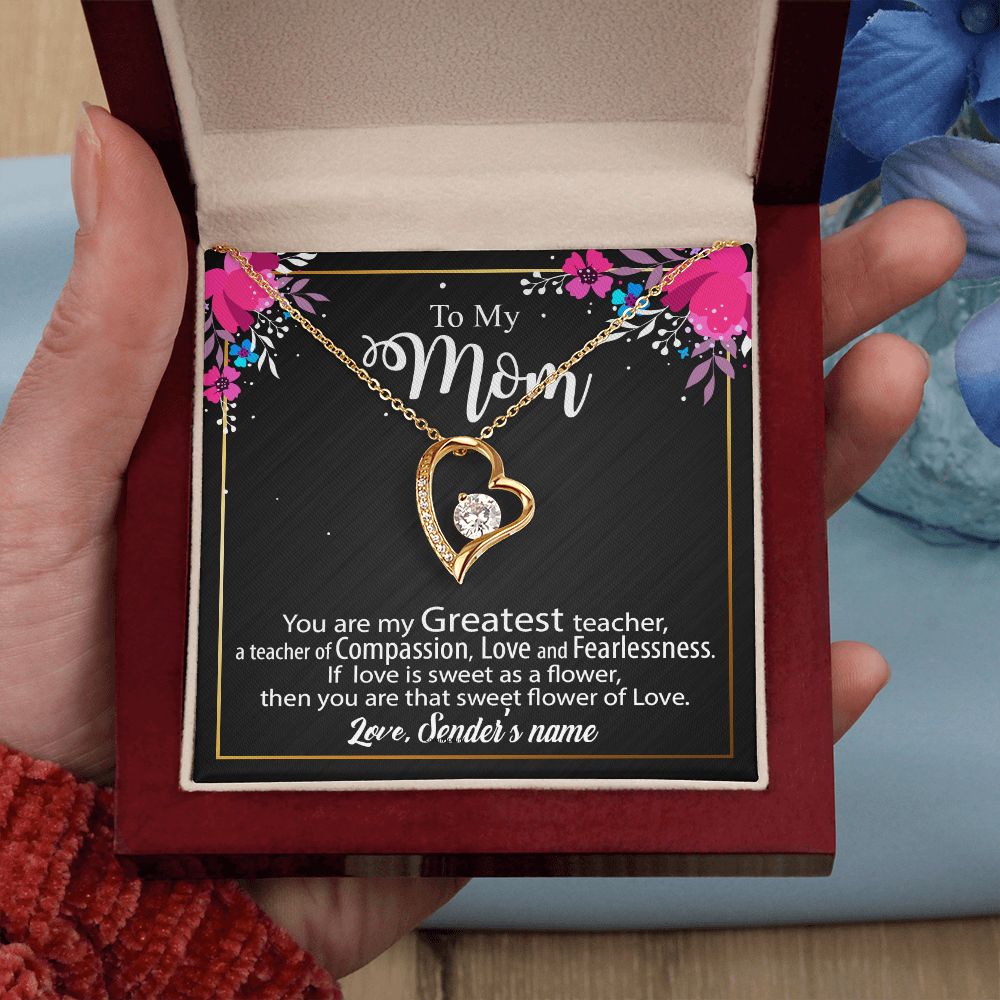 Personalized Necklace For Mom - Mothers Day Gift Ideas, Birthday Christmas Gift for Mom Forever Love - Custom name #az23e133 - Image 9