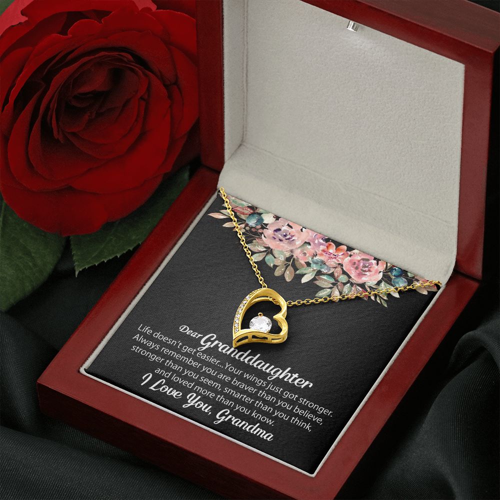 Personalized To My Granddaughter Necklace Gift From Grandma - Forever Love #e102 - Image 10