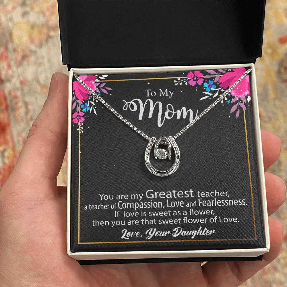 To My Mom Necklace Gift - Lucky In Love #e136 - Image 11