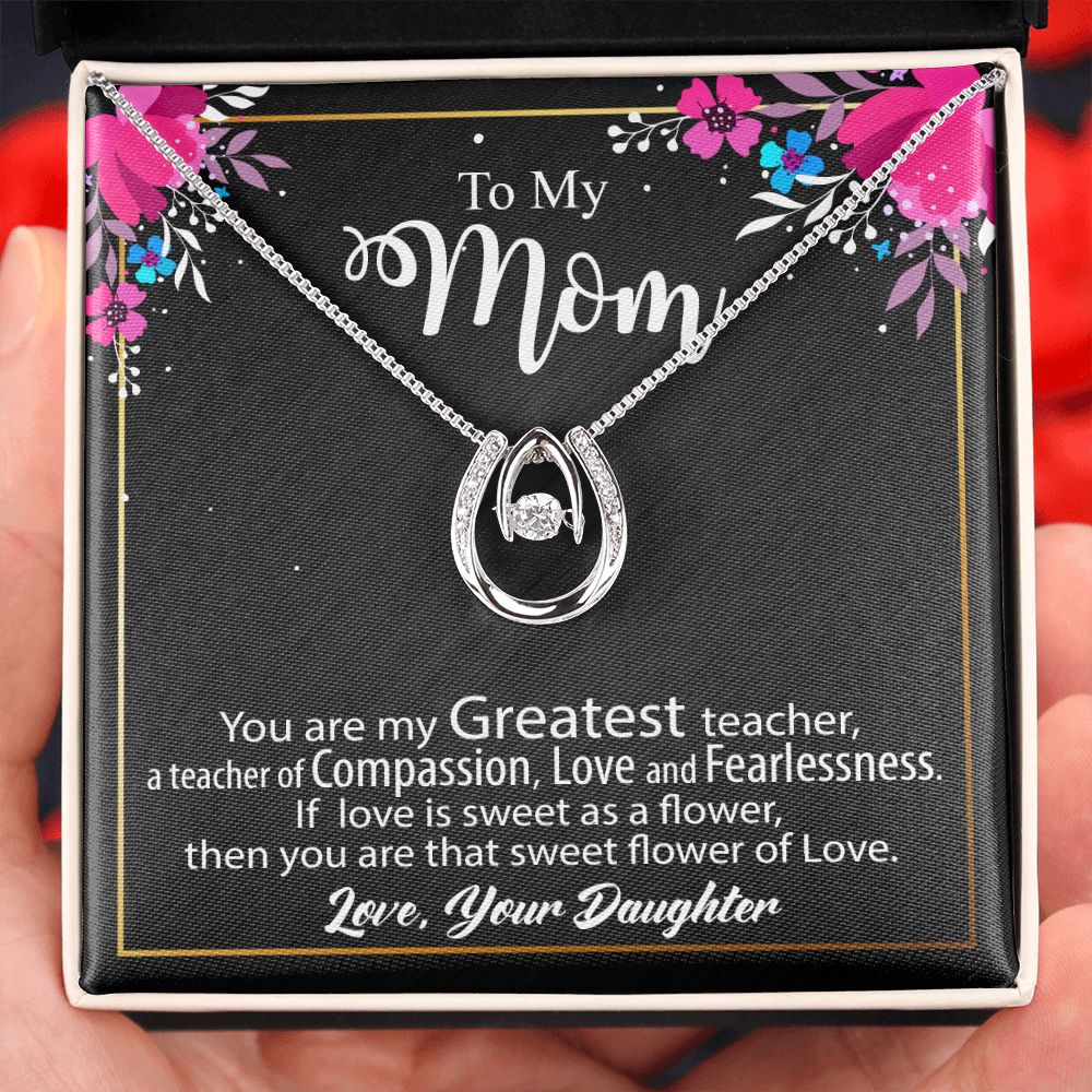 To My Mom Necklace Gift - Lucky In Love #e136 - Image 10