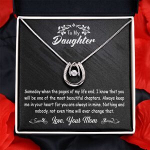 To My Daughter Gift From Mom - Lucky In Love #e119