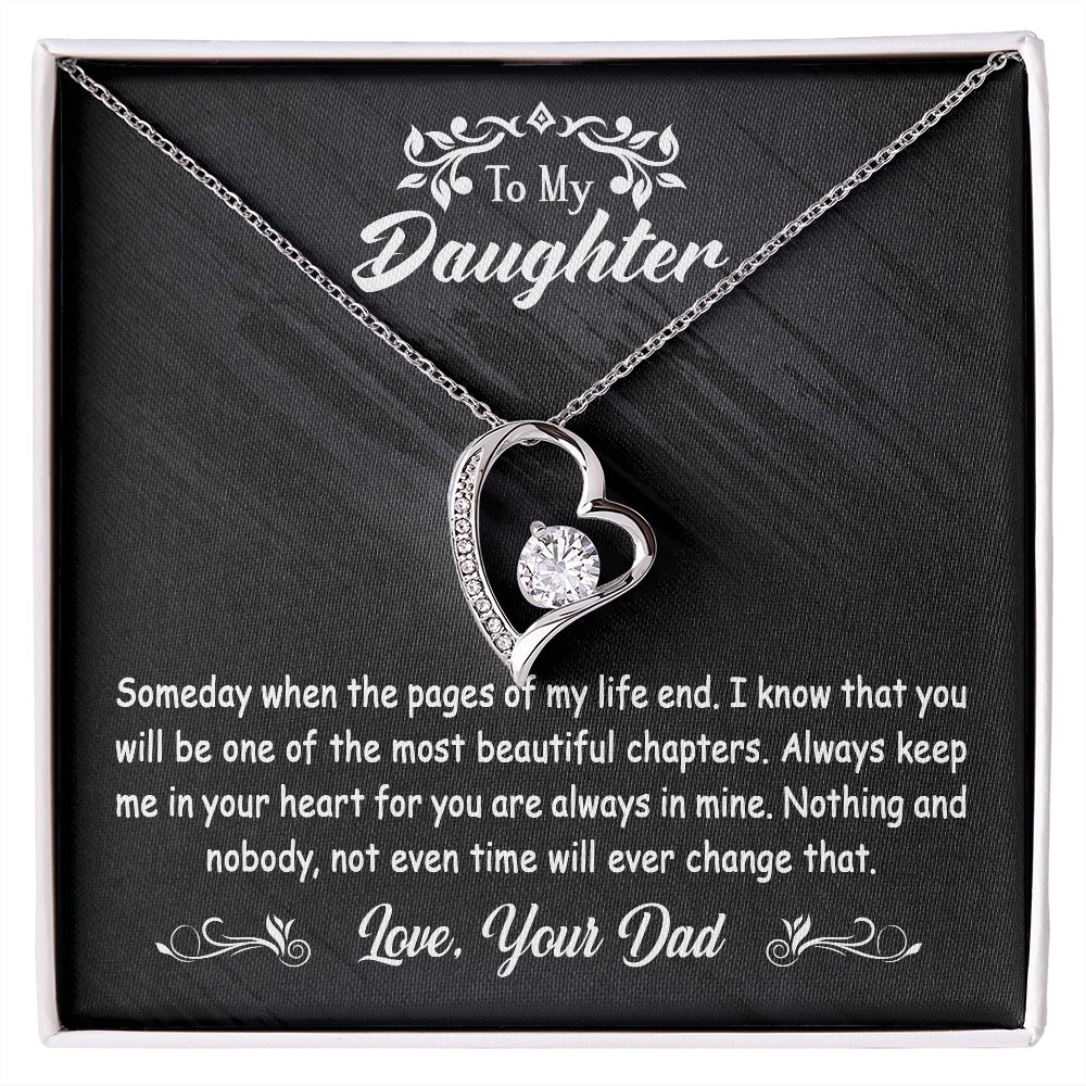 To My Daughter Gift From Dad - Forever Love #e122 - Image 5