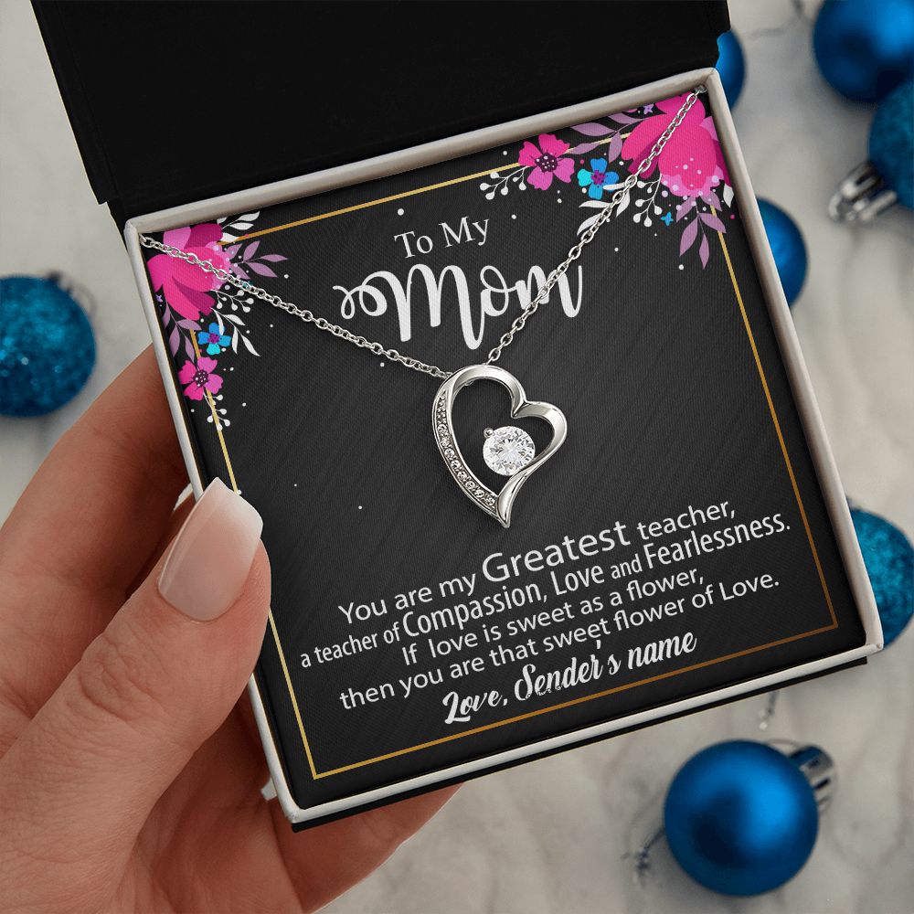 Personalized Necklace For Mom - Mothers Day Gift Ideas, Birthday Christmas Gift for Mom Forever Love - Custom name #az23e133 - Image 12