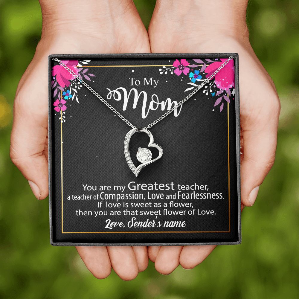 Personalized Necklace For Mom - Mothers Day Gift Ideas, Birthday Christmas Gift for Mom Forever Love - Custom name #az23e133 - Image 13