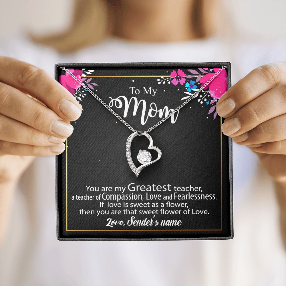 Personalized Necklace For Mom - Mothers Day Gift Ideas, Birthday Christmas Gift for Mom Forever Love - Custom name #az23e133 - Image 14