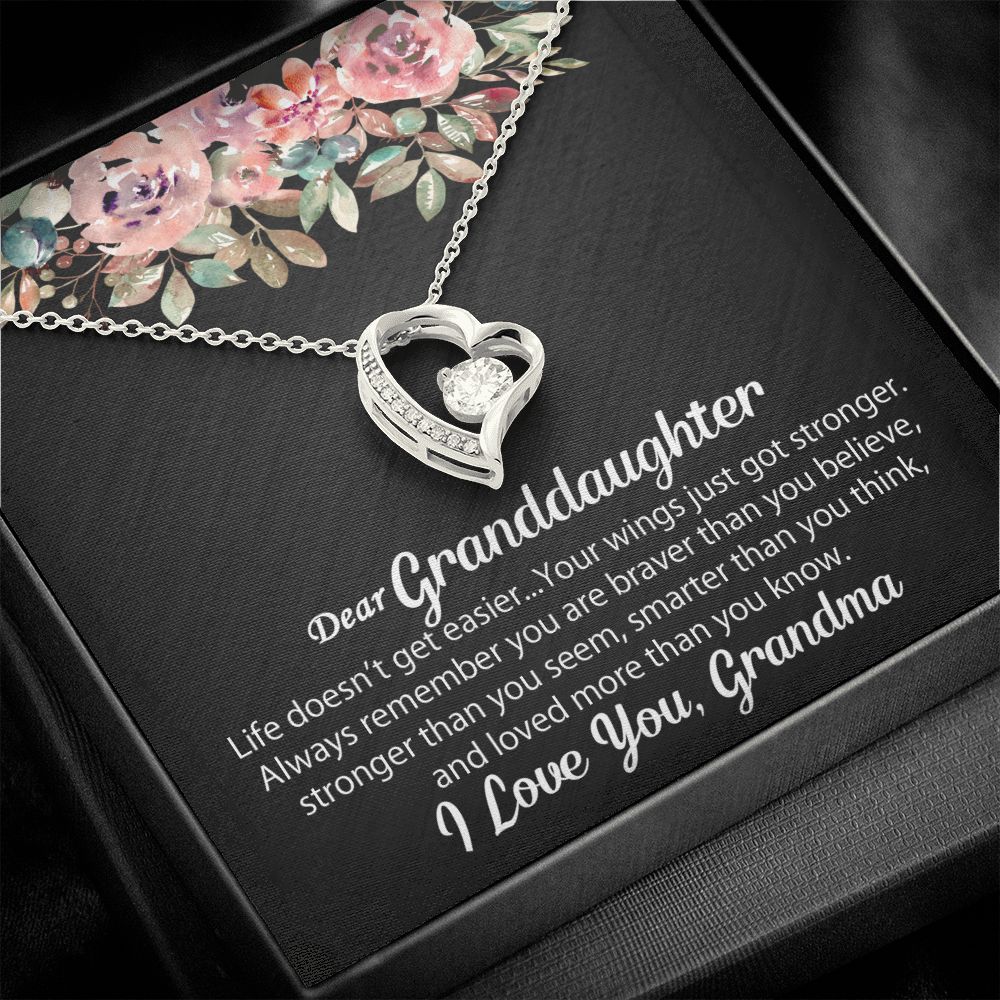 Personalized To My Granddaughter Necklace Gift From Grandma - Forever Love #e102 - Image 16