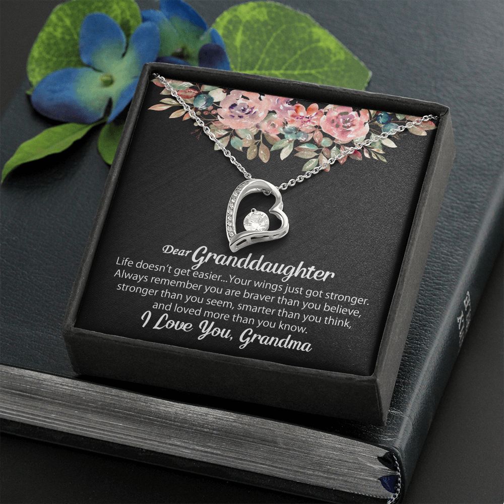 Personalized To My Granddaughter Necklace Gift From Grandma - Forever Love #e102 - Image 18
