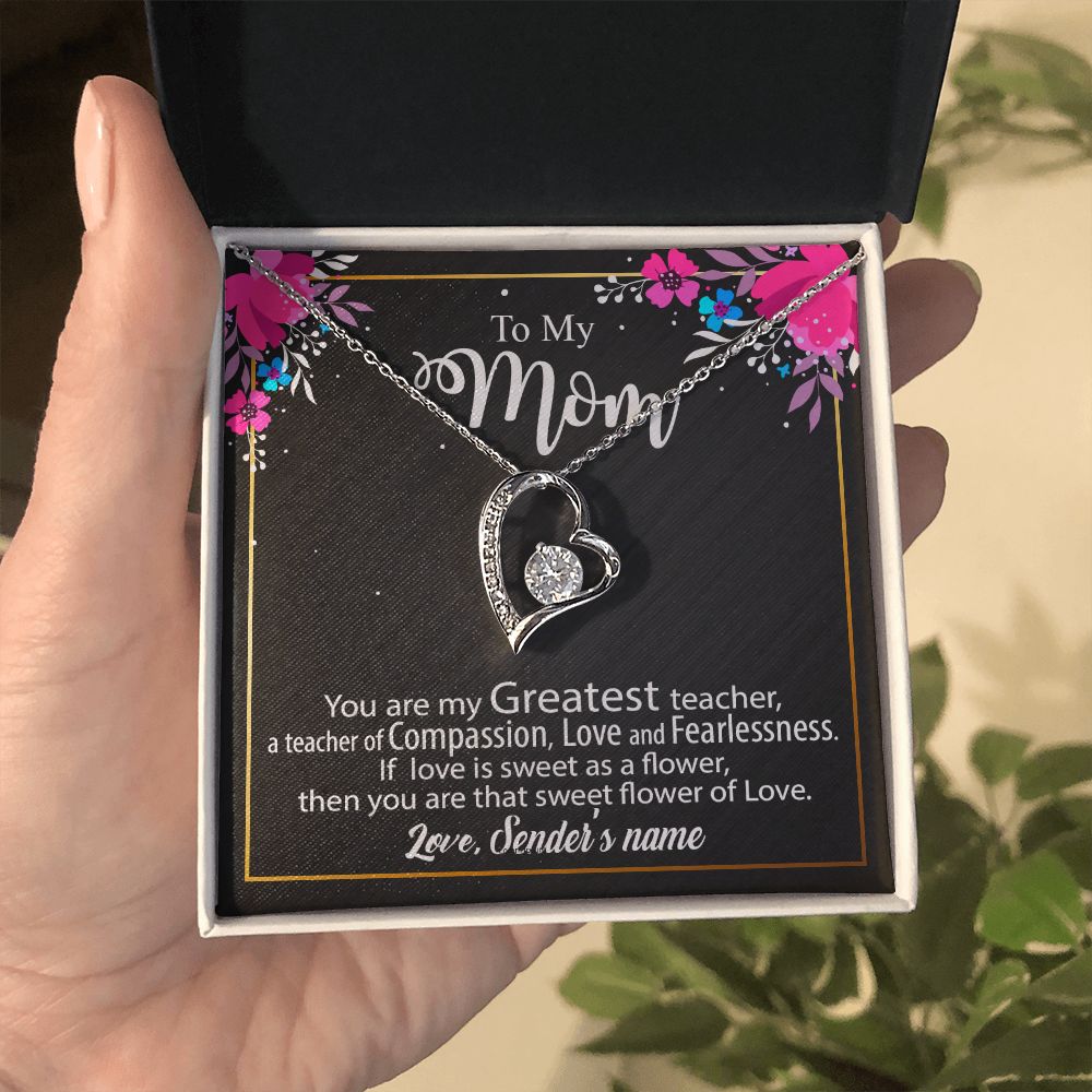 Personalized Necklace For Mom - Mothers Day Gift Ideas, Birthday Christmas Gift for Mom Forever Love - Custom name #az23e133 - Image 10