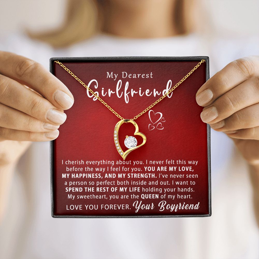 Best Gifts For Her - To My Girlfriend Personalized Forever Love Necklace - I cherish everything about you #e222 - Image 10
