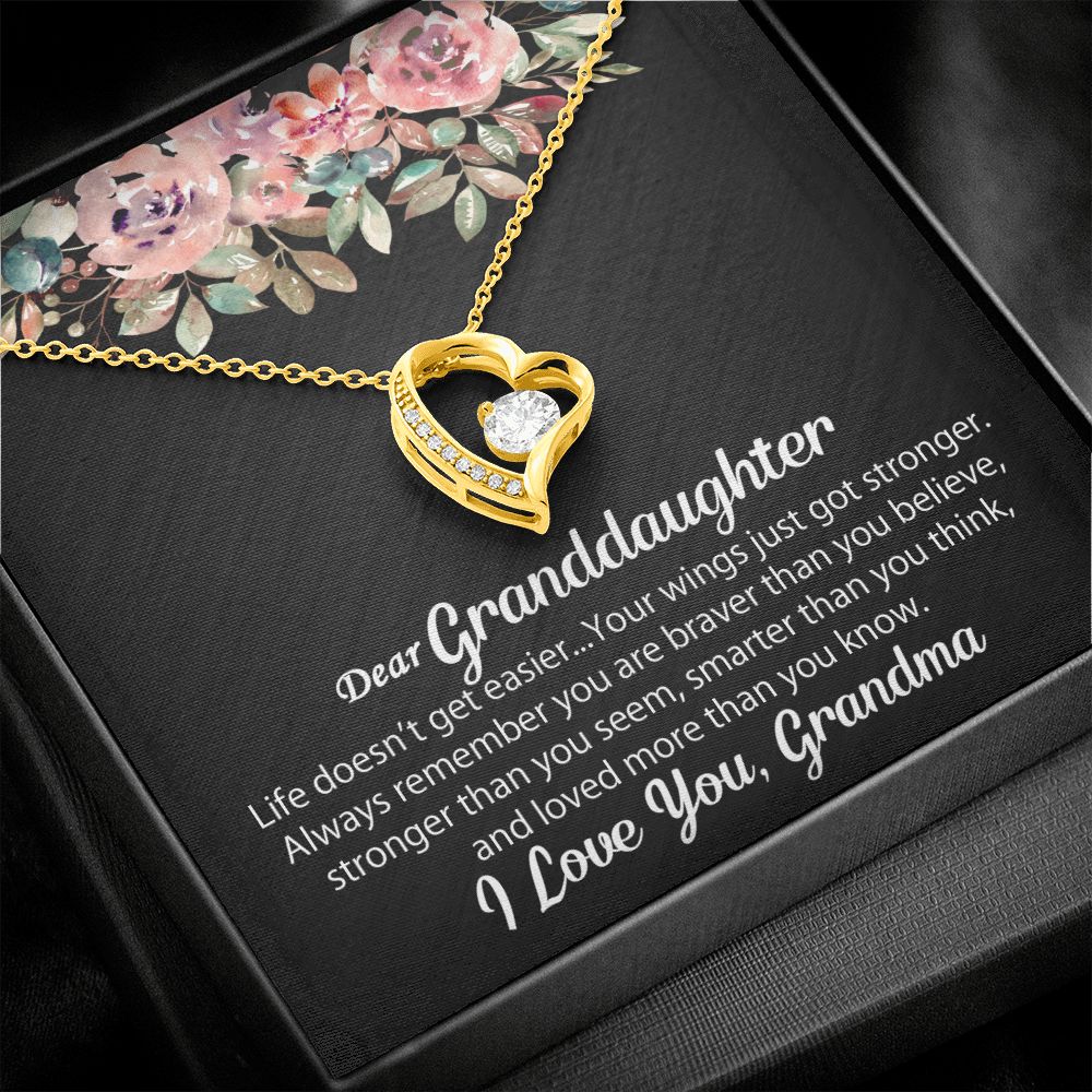 Personalized To My Granddaughter Necklace Gift From Grandma - Forever Love #e102 - Image 12