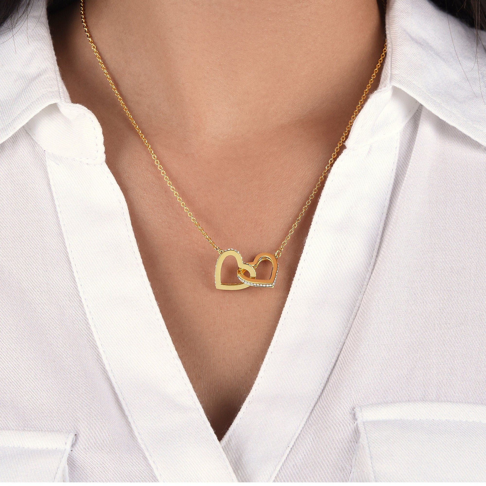 To My Granddaughter Gift Necklace From Grandmother, Graduation Birthday Gift To Granddaughter From Grandma, Inspirational Message Card Necklace #e62 - Image 8