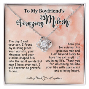 Gift for Boyfriend's Mom - Love Knot Pendant - Jewelry Inns